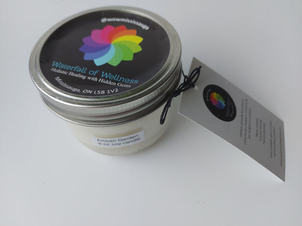 Artisan Garden Hidden Gemstone Candle