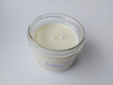 Citrus Zest Hidden Gemstone Candle