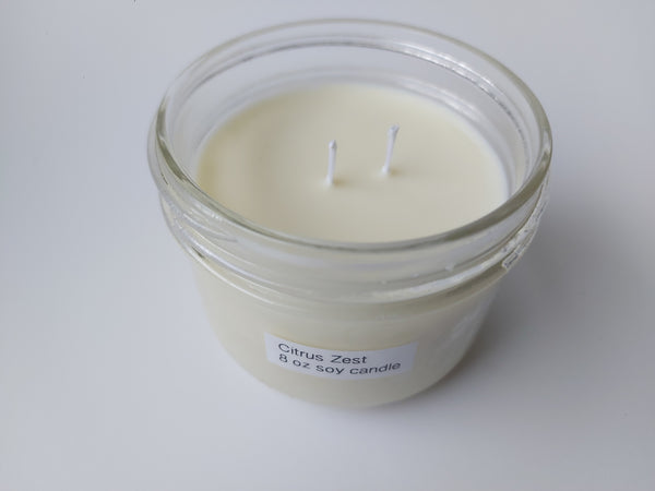 Citrus Zest Hidden Gemstone Candle