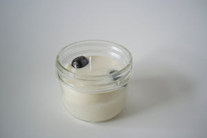 Root Chakra Crystal Candle