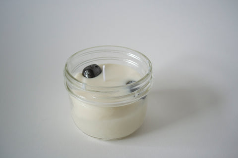 Root Chakra Crystal Candle