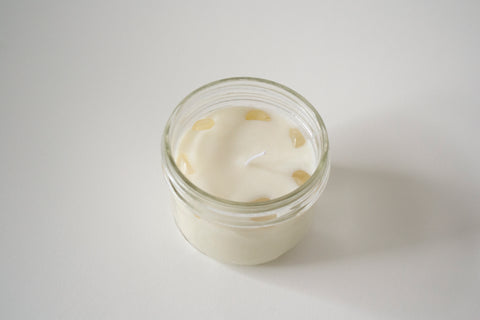 Crown Chakra Crystal Candle
